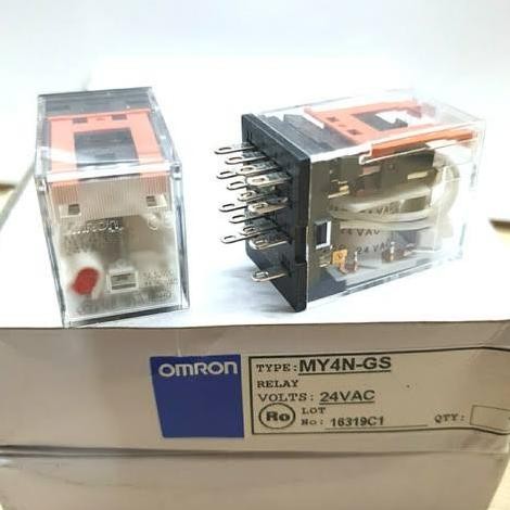 RELAY OMRON MY4N 24VAC / OMRON MY4N 24V AC 1011T