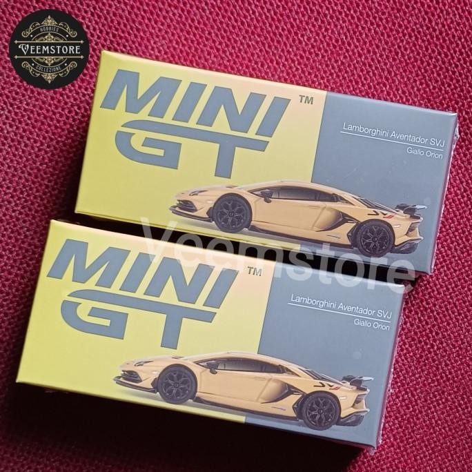 Die Cast 1:64 Lamborghini Aventador SVJ [MGT563] Giallo Orion