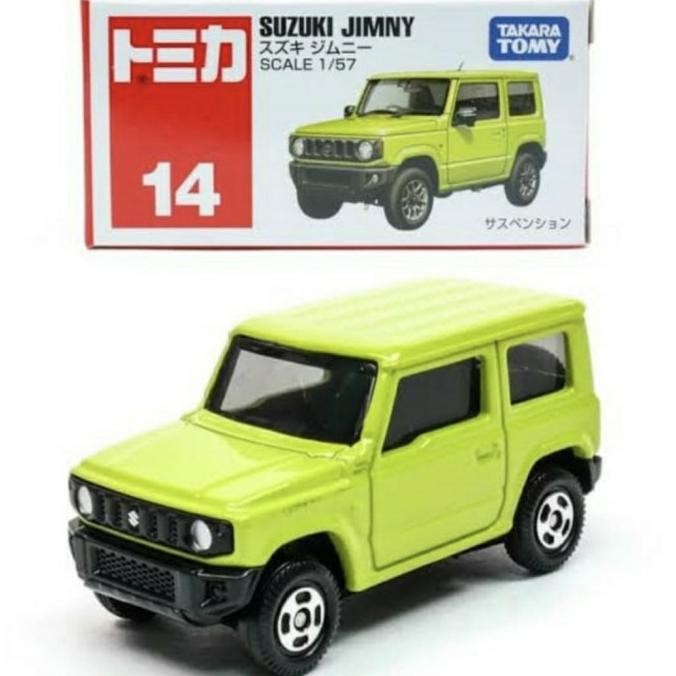 Tomica Reguler 14 SUZUKI JIMNY Hijau