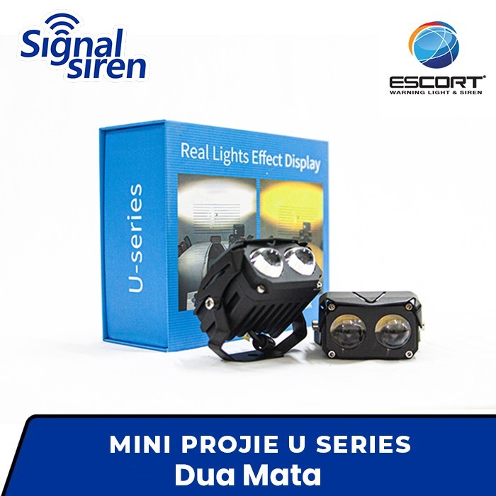 Lampu Projie Led Lampu Tembak Mini Projie U Series Foglamp/Cree/Escort