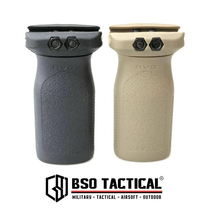 TACTICAL GRIP RVG STYLE RAIL VERTICAL GRIP AIRSOFT POLYMER LIGHTWEIGHT ORIGINAL DAN TERPERCAYA