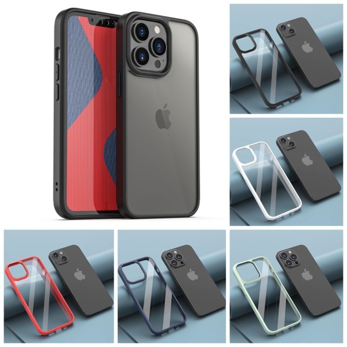 IPHONE 13 / MINI / PRO / MAX LIKGUS CRYSTAL ORIGINAL CLEAR HARD CASE