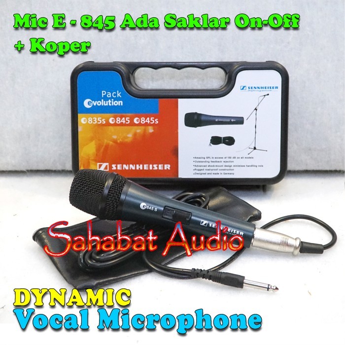 Terlaris Mic Kabel E 835 / Microphone Cable SENNHEISER E 845 / Mic E-845 E-835 SALE