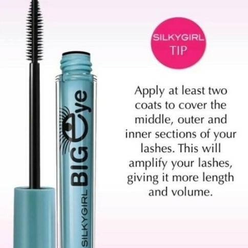 SILKY GIRL BIG EYE COLLAGEN WATERPROOF MASCARA I MASKARA LS01