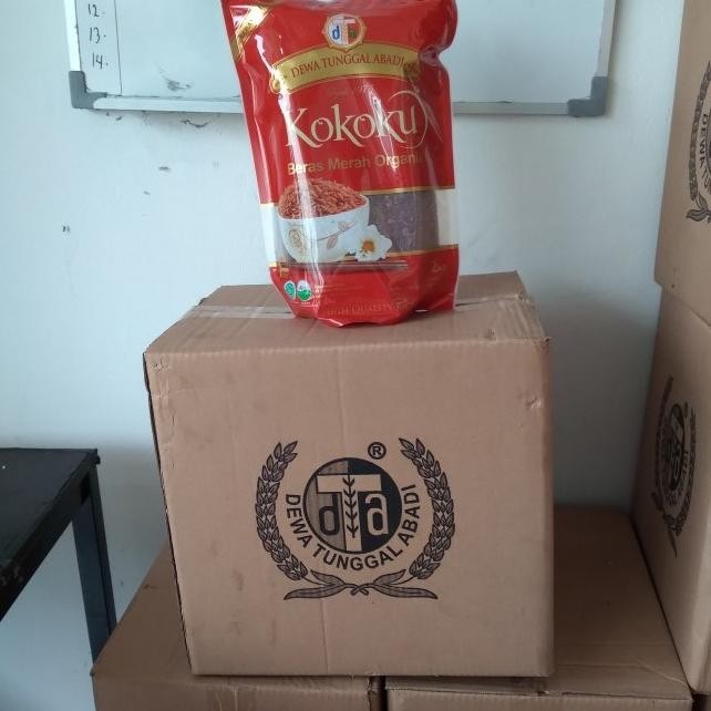 

Beras Merah Organic Kokoku Red 2Kg Khusus Pembelian 1 Box Isi 6Pcs