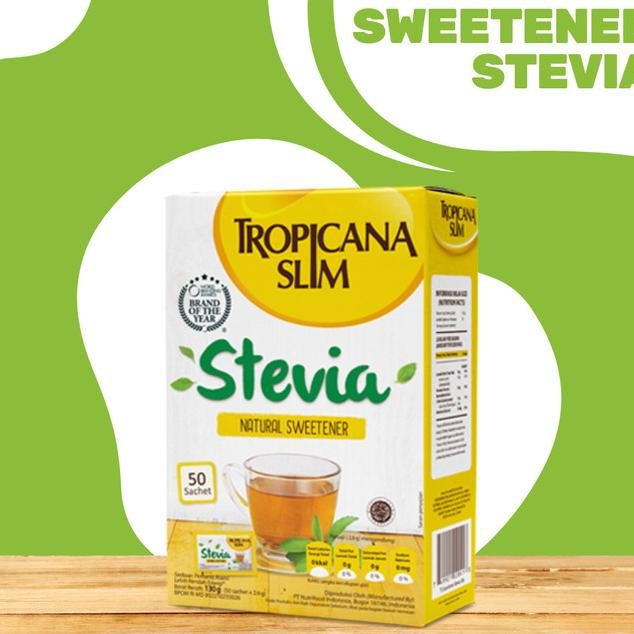 

Slim Stevia 50 Sachet Gula Sehat Praktis Harga Ter