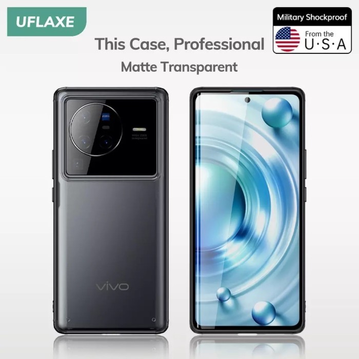 VIVO X80 PRO / VIVO X80 5G SOFT CASE FROSTED TRITONE SERIES ORIGINAL