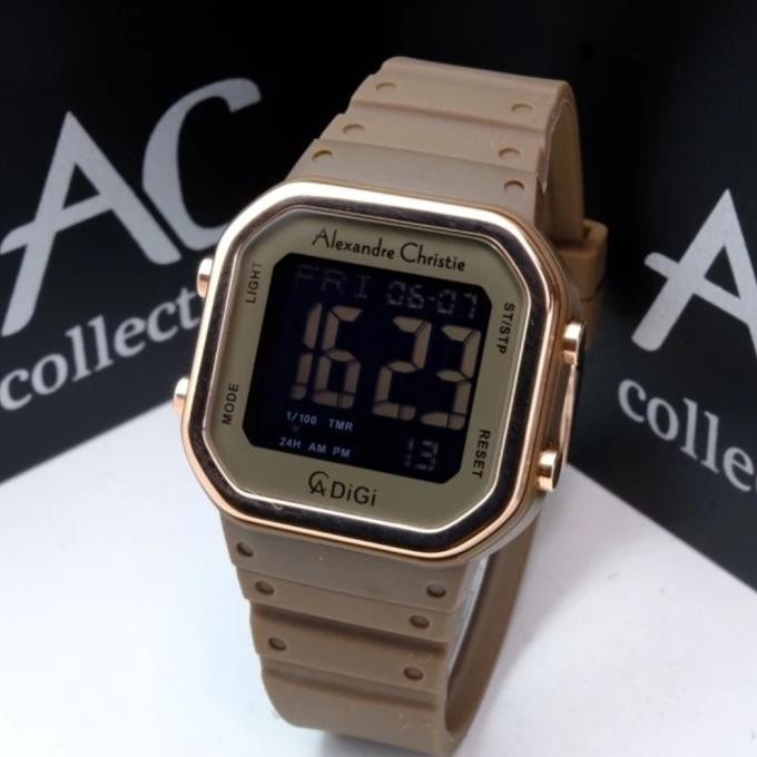 ALEXANDRE CHRISTIE AC9347 AC 9347 JAM TANGAN WANITA DIGITAL ORIGINAL GARANSI RESMI 1TAHUN