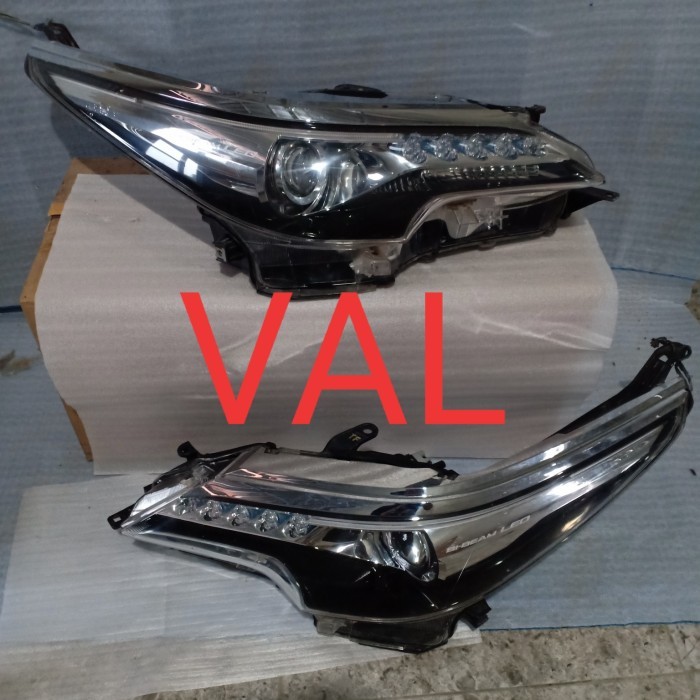 head lamp lampu depan Fortuner vrz