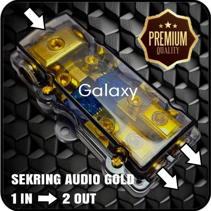 Sekring Audio Gold - 1 Input To 2 Output