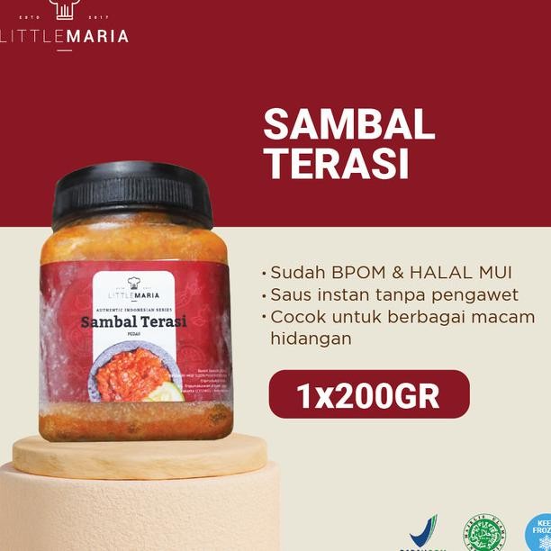 

Littlemaria Sambal Terasi 200Gr