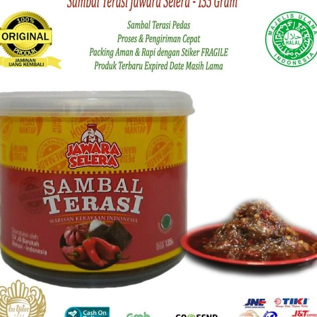 

Sambal Terasi Js Jawara Selera