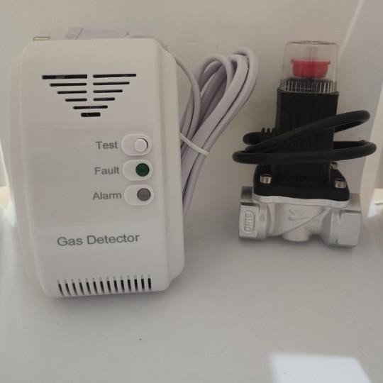 Gas Detector Gas Detektor Alarm Gas + Solenoid Alarm Gas Detector