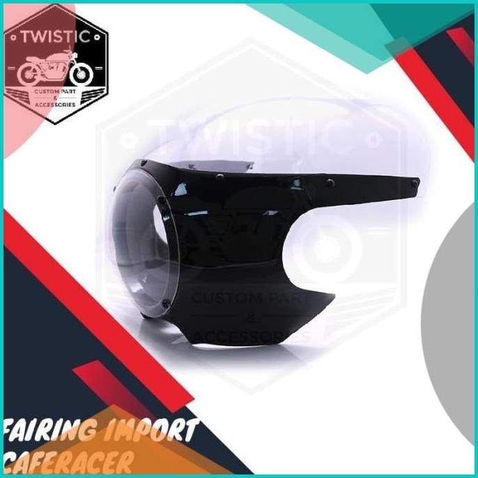 Fairing Caferacer Import Universal 5.75 Inch Motor Custom W175 XSR 15