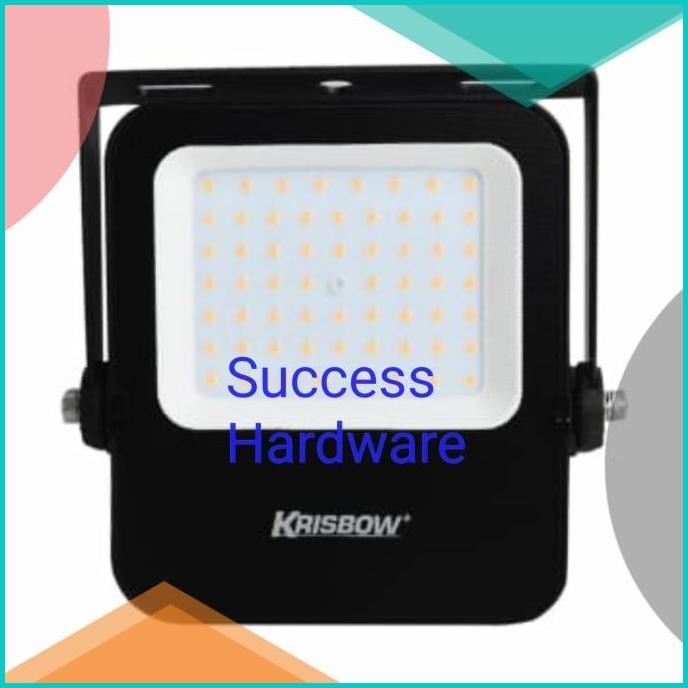 KRISBOW LAMPU SOROT LED OMEGA 50W 3000K - WARM WHITE FLOOD LIGHT OMEG
