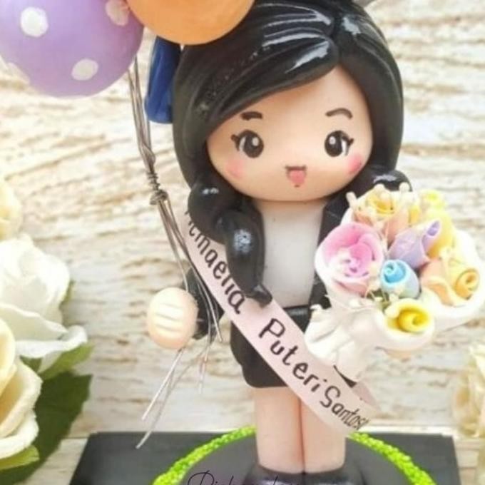 kado wisuda patung custom hadiah unik lucu ulang tahun graduation clay