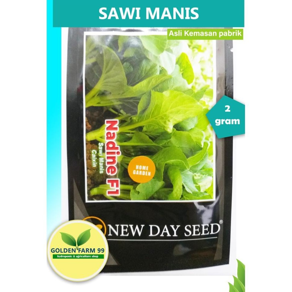 BEBAS ONGKIR - Benih Sawi Manis Nadine F1 New Day Seed - Original Pack