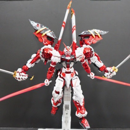 DAM DABAN MG 1/100 ASTRAY RED FRAME POWERED ARM HAND ARF