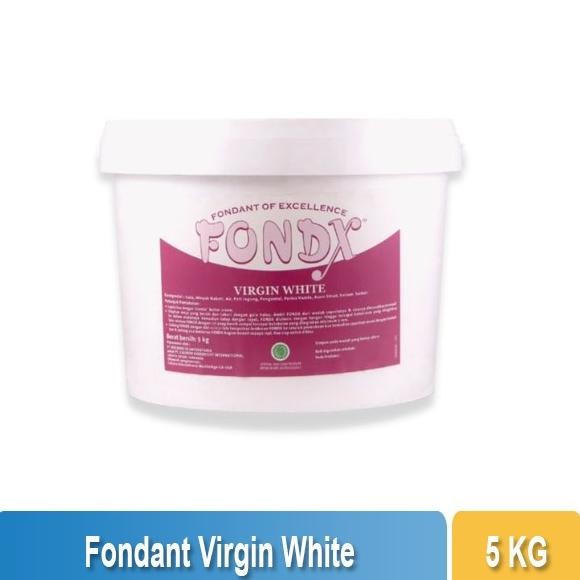 

Fondx - Vanilla Virgin White 5 Kg / Fondant Original New