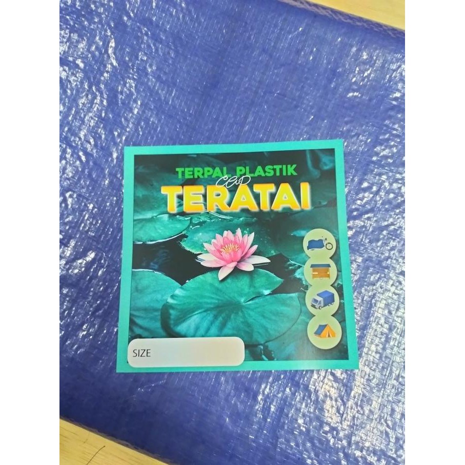 Terpal 4 x 6 A3 Terpal Tenda Anti Air Alas Duduk Tutup Mobil Gerobak SMD