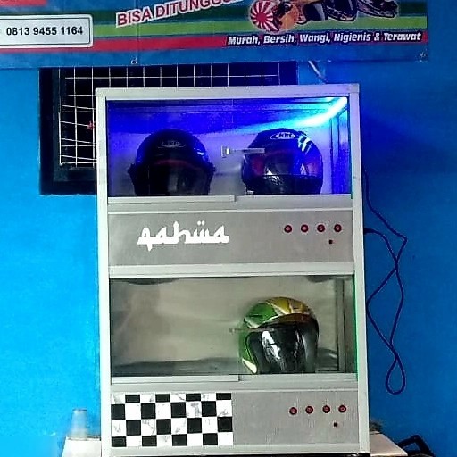 MESIN DRYER PENGERING CUCI HELM & SEPATU 2 TINGKAT 4 BLOWER UV LIGHT