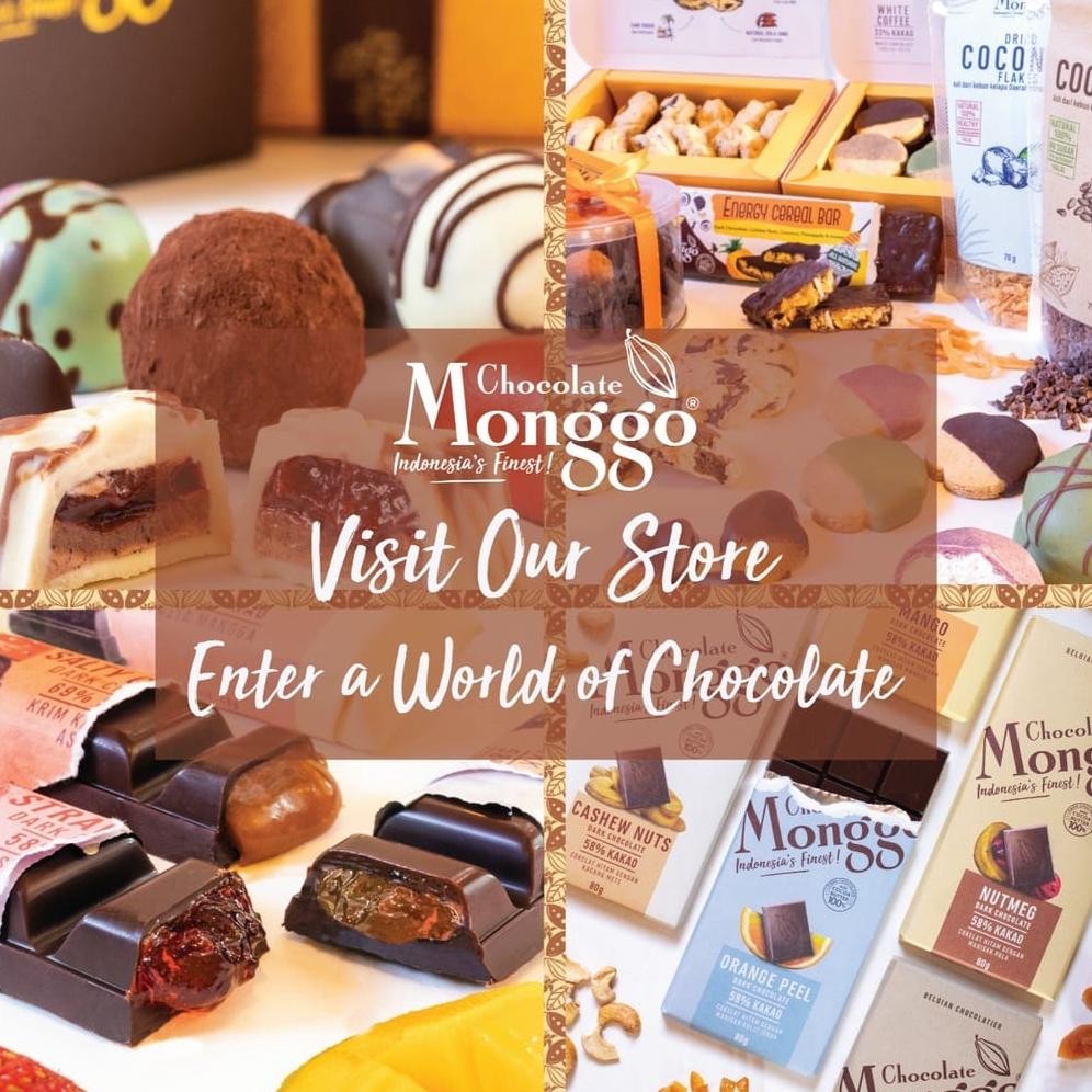 

CR - Chocolate Monggo | Cokelat Mix Flavour Box Collection | Coklat Gift Box Pralines Bars Variasi Rasa TERLARIS