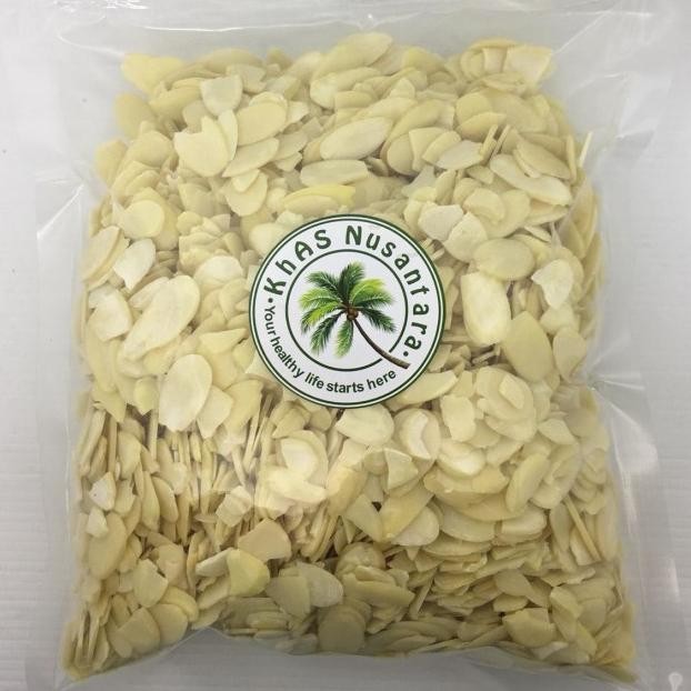 

W2Fit Almond Slice - Kacang Almond Quality 500 Gr