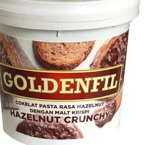 

W2Fit Goldenfill Hazelnut Crunchy/ Selai Goldenfil Hazelnut 1Kg