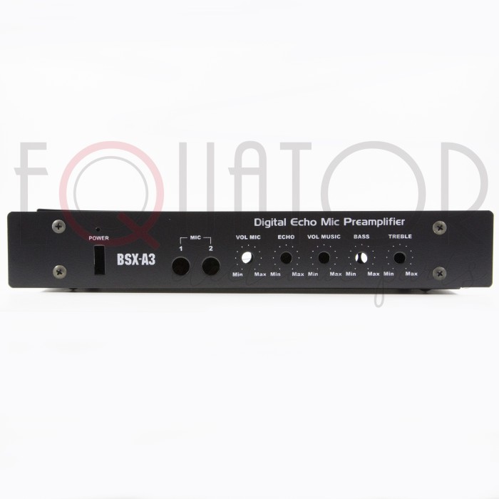 Box / Casing Bsx A3 Digital Echo Mic Preamplifier
