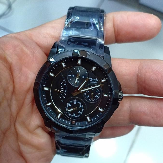 ALEXANDRE CHRISTIE AC2879 AC 2879 BLACK JAM WANITA ORIGINAL