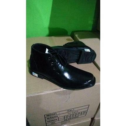 Sepatu Polisi Pdl Pdh Satpam Satpol Pp Tali/ Pria Keren