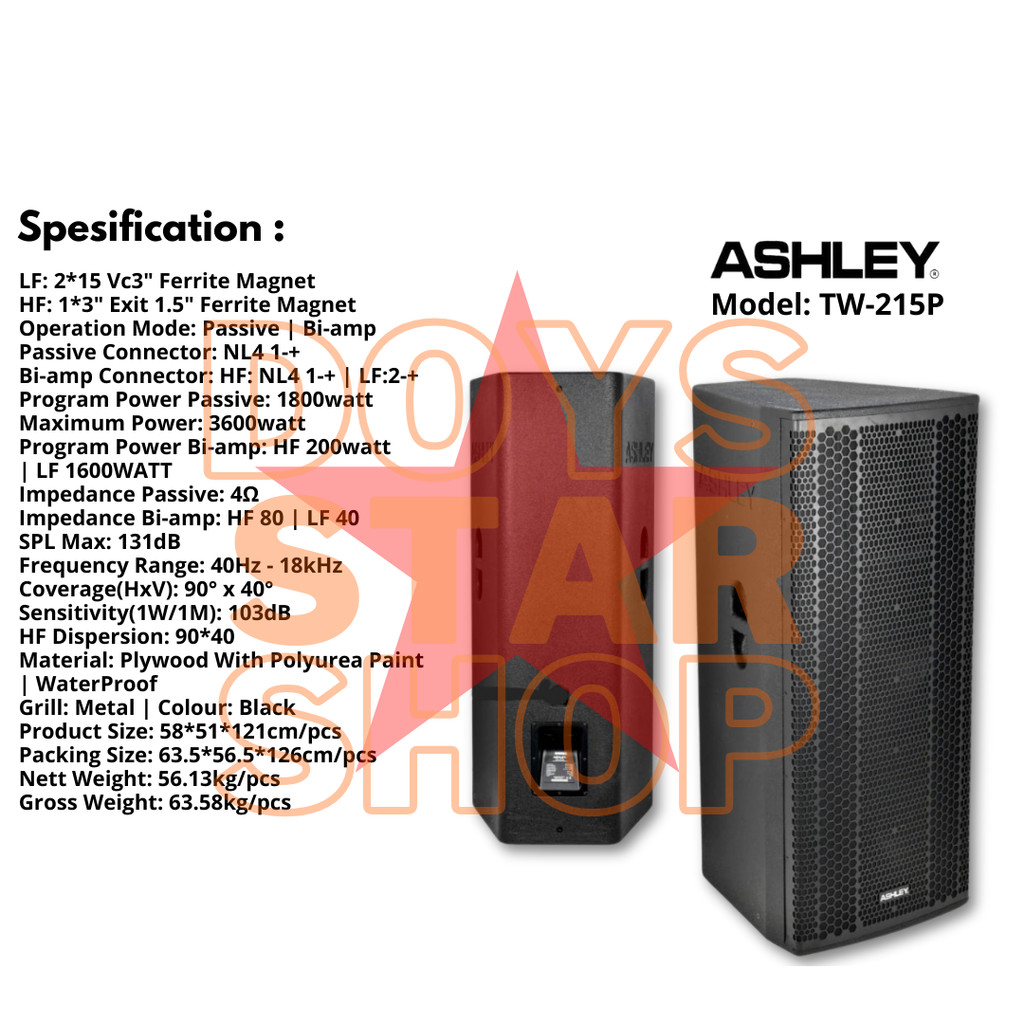ORIGINAL ASHLEY TW215P