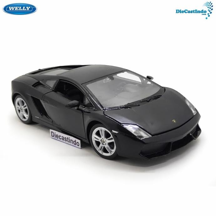 Welly Nex Lamborghini Gallardo LP560-4 Hitam Skala 1:24