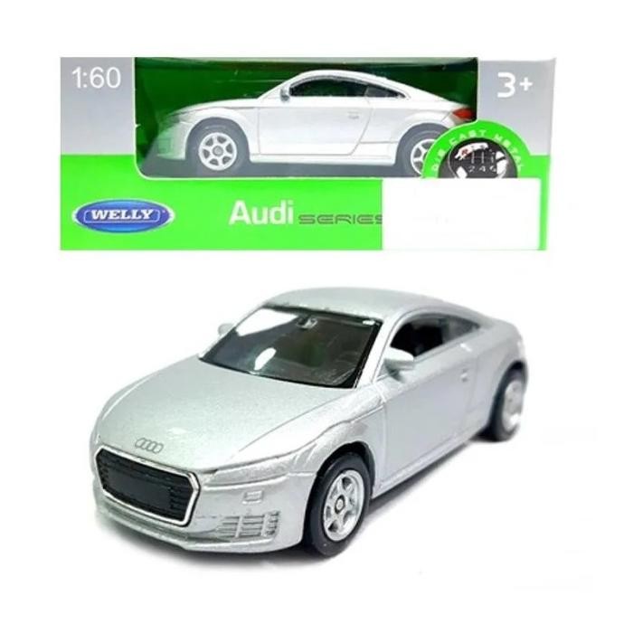 Welly Nex 1:60 - Audi TT Coupe, Silver