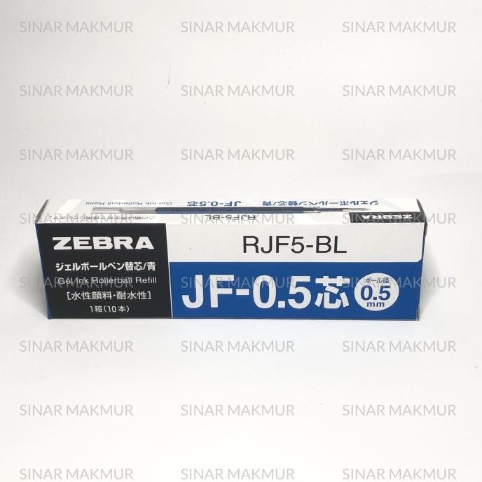 

TERBARU - Refill Pen / Isi Pulpen Sarasa 0.5 ZEBRA JF-0.5 (PAK)