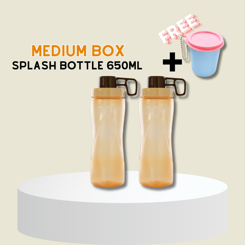 PAKET DOUBLE SPLASH BOTTLE TWIN TULIPWARE
