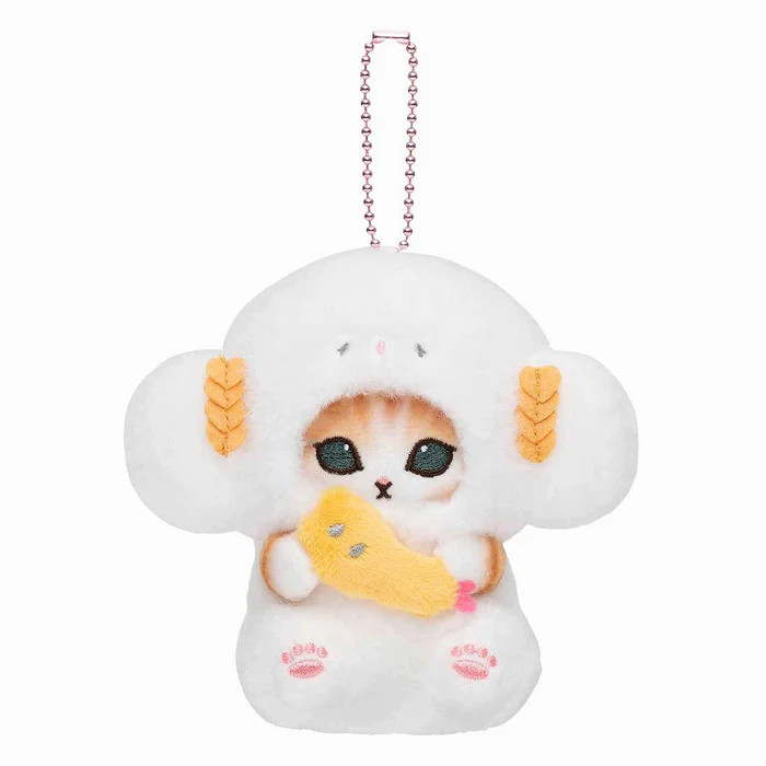 [Langsung dari Jepang] mofusand × Karakter Sanrio Ⅱ Gantungan Kunci Mewah Cogimyun Jepang BARU |AF05