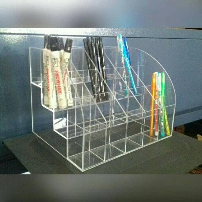 

Acrylic Tempat Pulpen 4Susun 20Kotak