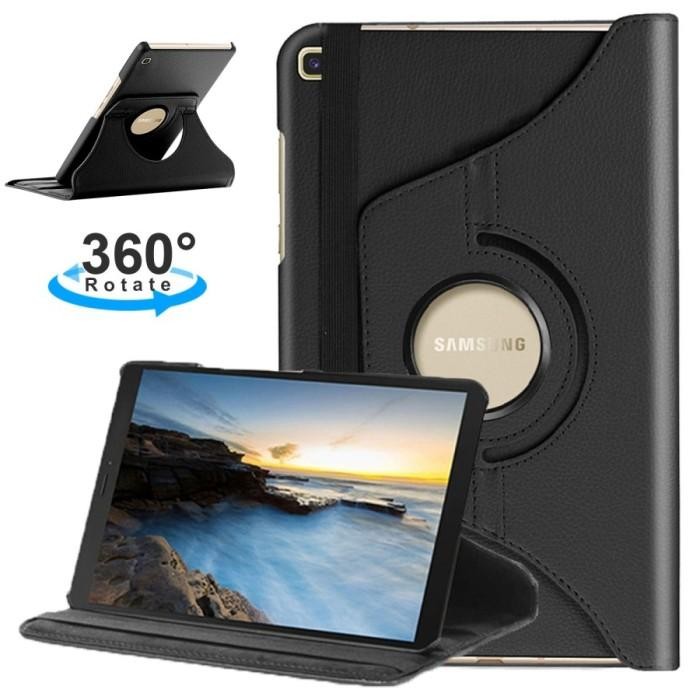 Samsung Tab A 10.1 A10 2019 T515 T510 Casing Kulit Rotary Flip Cover