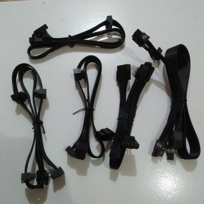 Kabel Modular PSU Corsair Sata, Molex, PCIe Vga HEMAT