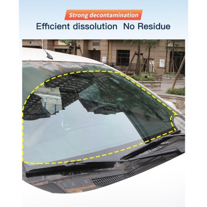 Tablet Sabun Cairan Pembersih Kaca Glass Wiper Fluid Mobil Biru Pil