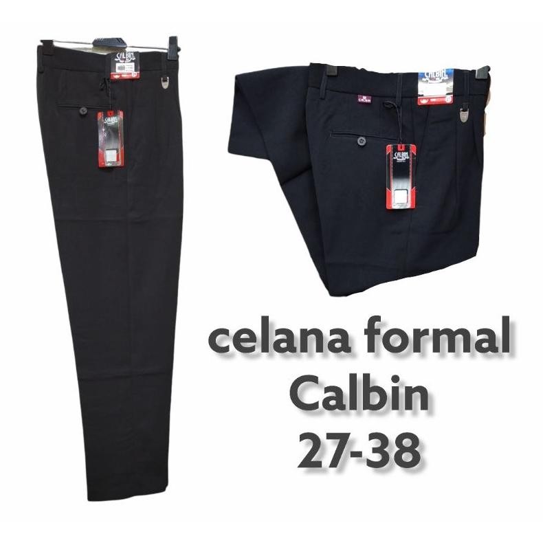 Celana Bahan Pria Celana Kantor Celana Formal Panjang Bahan / Kantor N Bahan Twiss Hitam Celana Panj