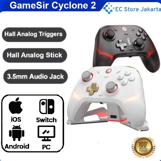 GameSir Cyclone 2 Gamepad Game Controller Joystick Smartphone PC