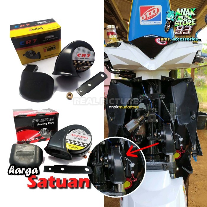 Klakson Keong Motor Klakson Variasi Single Klakson Touring Byson Nmax TERBARU