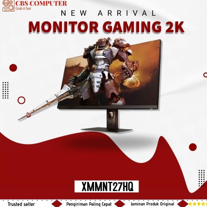 TERMURAH - Monitor Gaming Xiaomi 27 Inch 165Hz 1440p HDR 400 IPS
