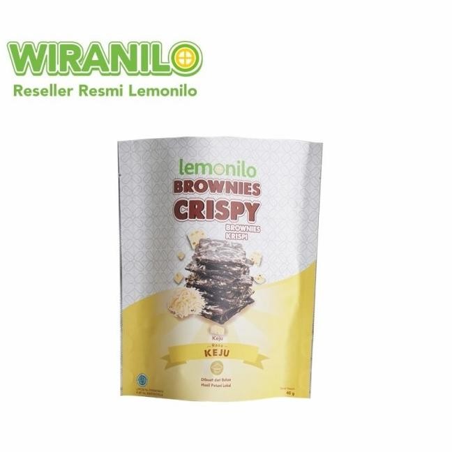 

Lemonilo Brownies Crispy Rasa Keju | Celan Sehat - Cheese - Cis