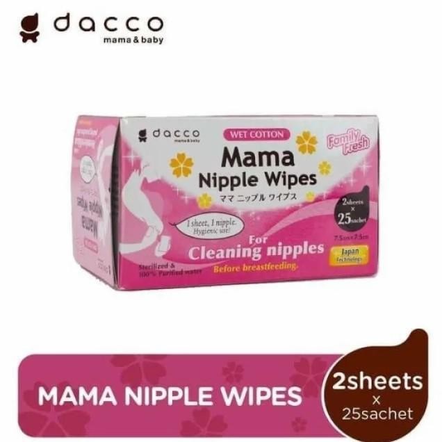 

Dacco Mama Pad Sidecut/Breast Pad 56 / Nipple Wipes 25 / Baby Wipes 25