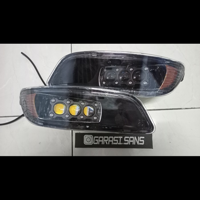foglamp kijang kapsul krista 2003-2004 custom mini projie