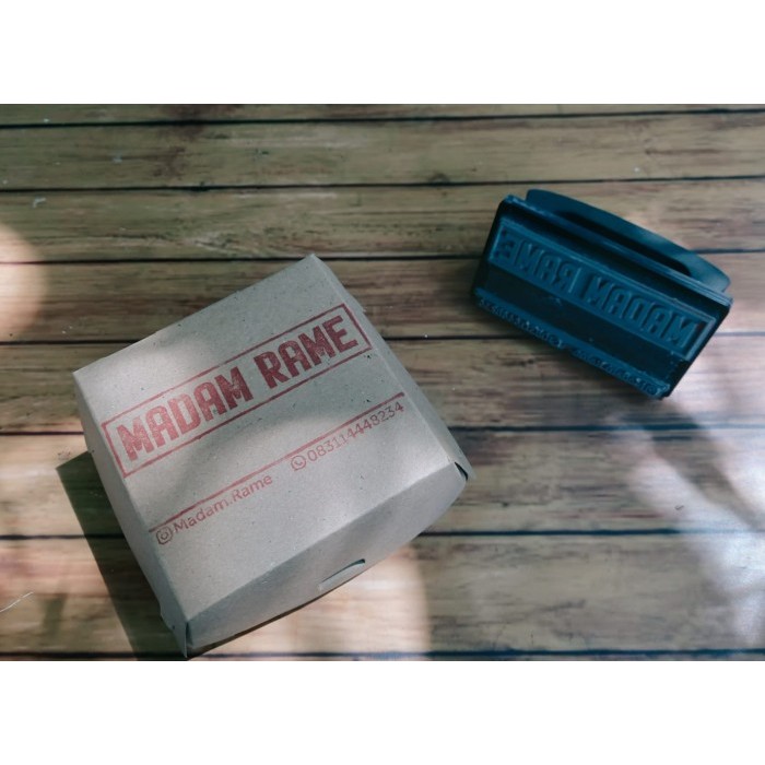 

Jual Stempel Box Lunch Paper Stempel Usaha Makanan Stempel Kemasan