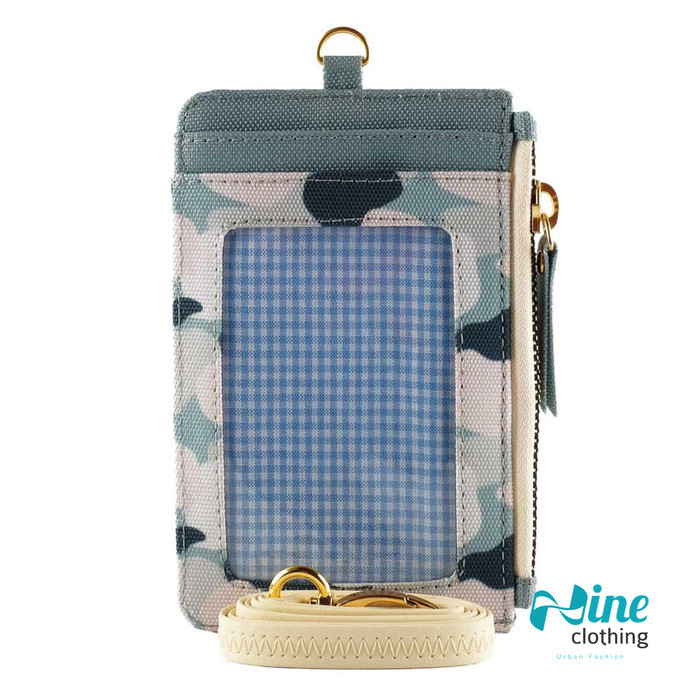 

KARA KIN - ID Card Holder Wallts Dompet Kartu Name Tag Lanyard Motif